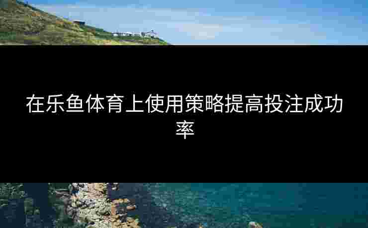在乐鱼体育上使用策略提高投注成功率